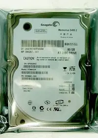 在飛比找Yahoo!奇摩拍賣優惠-保固1年【小劉硬碟批發】全新 SEAGATE 2.5吋80G