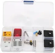 Hotend Kit for 3D Printer, Metal Hotend Kit for Ender 3 Ender 3 V2 Ender 3 Pro Printer, 3D Printer Extruder Hotend Kit, Assembled Mk8 Nozzle Metal Hot End Kit