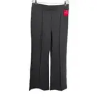 SPANX Womens Pants Black XL Hi-Rise Flare Ponte PerfectFit Slimming NWT