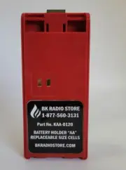 REPLACEMENT AA Clamshell SERIES RED KAA-0120 for BK KNG RADIOS