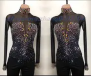 Ice Skating Dance Suit.Acrobatic rhythmic gymnastics Rock'n'Roll Dance Unitards