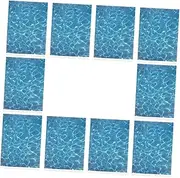 10pcs Water Ripple Effect Sheet DIY Craft Materials Table Water Grain Decals Enhance Outdoor Micro Landscape