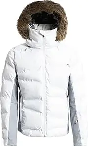 [Roxy] Women's Snowstorm PrimaLoft Insulated Jacket Bright White Medium