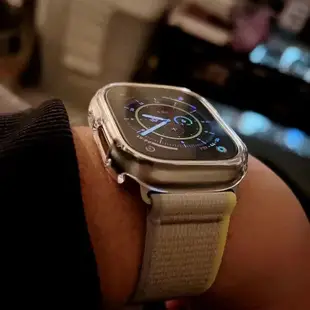 適用apple watch ultra手錶保護殼蘋果ultra2手錶保護套透明殼49mm硬殼防摔