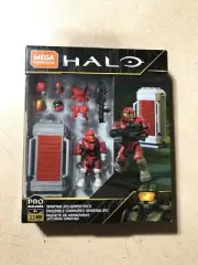 (1) MEGA BLOX CONSTRUX PRO BUILDERS HALO SERIES #10 SPARTAN JFO ARMOR PACK
