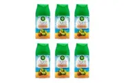 6PK Air Wick 159g Freshmatic Refill Tropical Great Barrier Reef Fruity Blend
