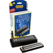 New Hohner Enthusiast Blues Bender Harmonica in Key of F, BBBX-F
