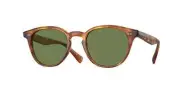 Oliver Peoples Desmon Sun Semi-Matte LBR / Vibrant Green OV5454SU 14834E 48mm