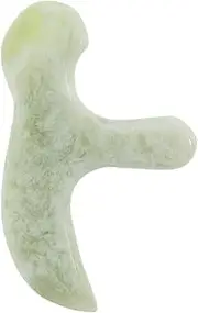 Natural Jade Foot Roller Massager Portable Home Foot Care for Travel Relieves Tension with Smooth Touch Safe for All Skin for Therapy