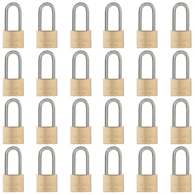 Weatherproof Padlock with Stainless Steel 304 Long Shackle and Solid Brass Bo...