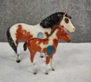 Breyer CORAL & REEF 2015 Vintage Club Chincoteague Ponies Bay Pinto Misty Stormy