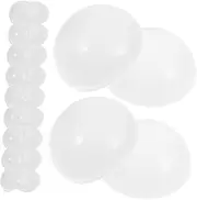 WESIEVYA 25pcs Plastic Hollow Balls for Gumball Machines Creative DIY Raffle Capsules Container for Birthday Party Supplies and Events