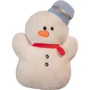 45cm Christmas Decoration Plush Pillow Stuffed Toys Snowman Cushion Funny Gift
