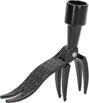 Stand Up Weed Puller Tool, 4 Claw Stand Up Weeder Portable Aluminum Alloy Weed Picker Gardening Hand Weeding Tool for Garden & Lawn Care, Gardening Manual Tool