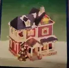 Vtg Heartland Valley Village House Christmas Rare Porcelain LED Handpainted HTF