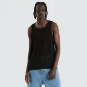 [Nomadic Paradise] Byron Knit Singlet Black