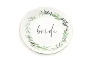 Splosh Wedding Trinket Plate Bride WDE023