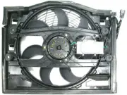 A/C Condenser Fan Assembly For 1999-2000 BMW 323i E46 RC345RX (for: BMW)