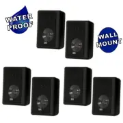 Acoustic Audio 151B Indoor Outdoor 2 Way Speakers 1800W 3 Pair Pack 151B-3Pr