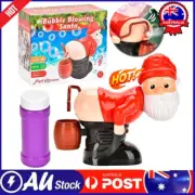 Automatic Santa Claus Farting Bubble Machine Portable Outdoor Party Toy BloweAF