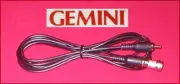 6Ft RCA Cable & RF Coax TV Adapter for the Coleco Gemini Atari 2600 Clone System