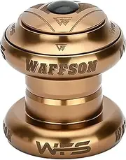 NV.73 1 Inch CNC Alloy Threadless Headset with Top Cap, Cash Money, HS03ZQGLD