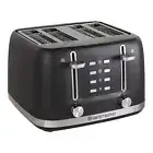 West Bend 4 Slice Toaster Extra Wide Slots Adjustable Browning Functions