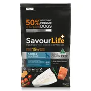 Savourlife Grain Free Salm and Fish Large Adt Dog Food 15kg