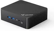 MINIS FORUM UN100D Mini PC, Intel N100 Processor 4 Cores/4 Threads up to 3.4GHz, 16GB LPDDR5 512GB PCIe3.0 SSD Mini Computer, Intel UHD Graphics, HDMI/DisplayPort/USB-C, RJ45 2.5G×2, USB3.2×3