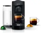 Nespresso Vertuo Plus Deluxe Coffee and Espresso Maker by Matte Black