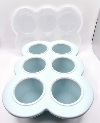 Nutribullet Blue Baby Silicone Easy-Pop Freezer Tray With Lid (Unused)