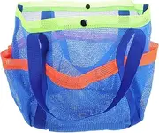 [TOKIDNY] Beach Tote Mesh Beach Bag Large Travel Bag for Pool Beach Outings Camping Comfortable Carrying