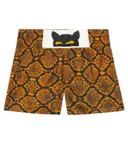 [Mini Rodini] Mini Rodini Snake-print shorts Y 2/3 multicoloured
