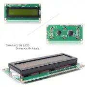 Yellow Blacklight 1602 162 16x2 Character LCD Display Module 44780 Controller