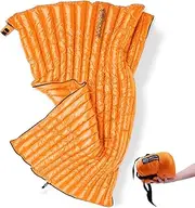 ZOOOBELIVES Ultralight Backpacking 32-50F Down Sleeping Bag - 27oz Ultra Compact 650 Fill Power Envelope Sleeping Bag for Hiking, Camping and Backcountry, Lightweight and Compressible – Alplive T400