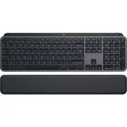 Logitech MX Keys S wireless keyboard, Lighting,Palmrest, 2.4GHz&Bluetooth, Black