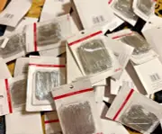42 Packs Large Silver Christmas Ornament Hooks Tree Hangers Metal Holiday New