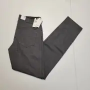 $198 New BRAX Chuck HI-FLEX JERSEY Performance Pants Men's 32x34 Dark Gray 32