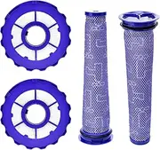 Syxtidy 2 Pack Replacement Filter for Dyson DC40 Hepa Post Motor Filter&Pre-Motor Filter for Multi Floor,Animal,Compatible Part#923587-02,922676-01