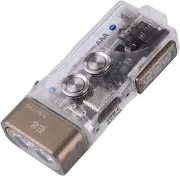 EDC Flashlight 700 Lumen USB C Rechargeable Dual Power AAA