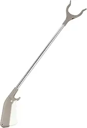 JEWEDECO 1Pc Long Garbage Clamp Rubbish Clip for Pickup Garbage Tool for Home and Outdoor Use Aid for Seniors and Convenient Cleaning