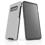 For Samsung Galaxy S10+ Plus Case, Armour Tough Protective Cover, Grey