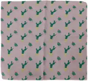 Cactus Light Pink 22"x22" 100% Cotton Bandanna