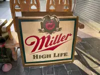 在飛比找Yahoo!奇摩拍賣優惠-美式酒吧退役Miller美樂啤酒鐵牌 凸字 餐酒館陳列道具（