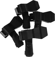 GOOHOCHY 4Pcs Microphone Clamp for Wireless Mics Durable Mic Holder Clips for Recording Easy Installation Lightweight and Reusable Design
