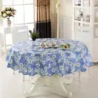 150cm Floral Table Cloth Oil-proof Water Resistant Round Party Countryside-Style