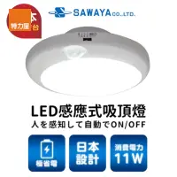 在飛比找momo購物網優惠-【特力屋】日本SAWAYA LED感應式吸頂燈_白光