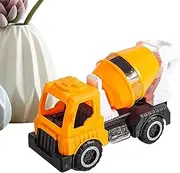 Excavator Toy - Educational Toys Construction Trucks Pull Back Car - Bulldozer Model Preschool Learning Activities, Car Collection for Boys Girls, Goodie Bag Stuffers