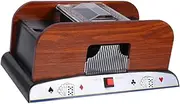 Generic 1pc Board Game Supplies Automatic Card Poker Device Electric Card Luxury Playing Cards Card Shuffling Machine 2 Deck Poker Battery Operated Card Poker Machine Poker Shuffling Black