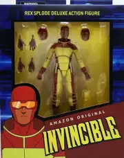 Invincible: Rex Splode Series 4 Deluxe Action Figure Diamond Select Articulated
